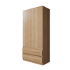 Шкаф "Твист" 2 двери, 2 ящика Дуб сонома