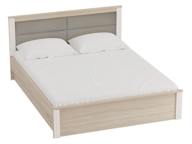 Спальня "Релана" Кровать 1400*2000 дуб сонома (без основания)