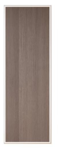 Дверь-купе "Лайндор" 600мм ЛДСП Венге