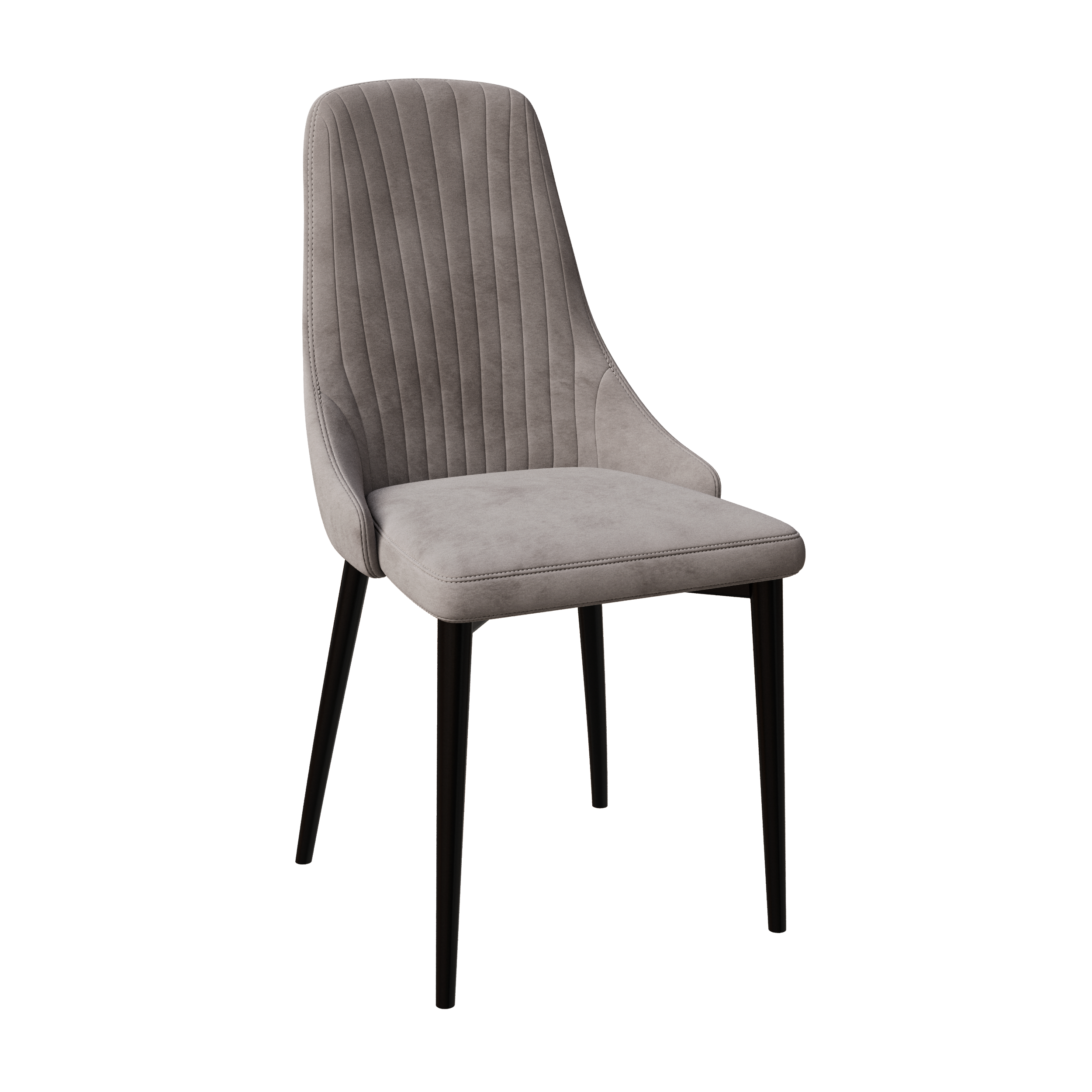 Стул Антара  Nella 040 серый (Без каркаса  №1) (Под заказ)