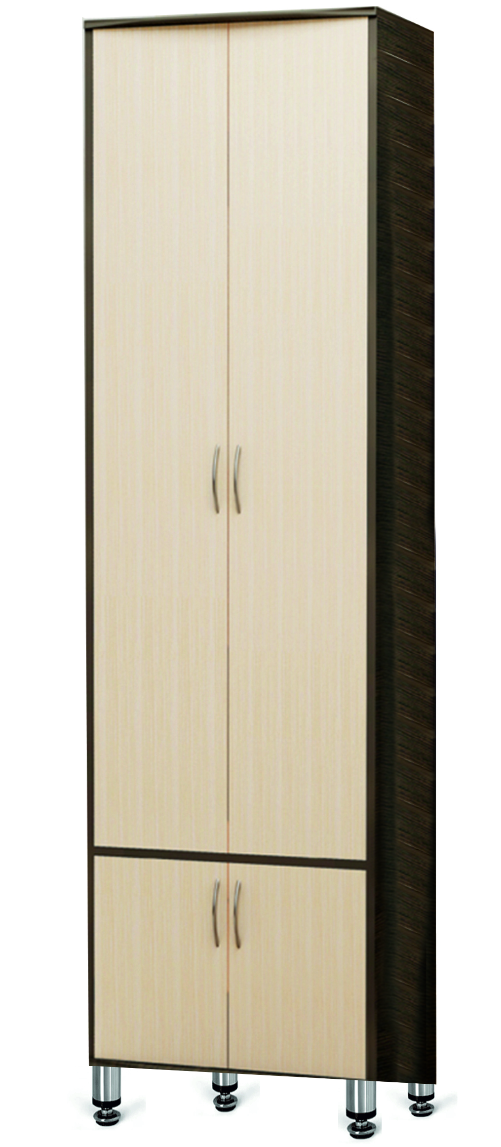 Шкаф "Москва" для прихожей венге/дуб выбеленный (упаковка)