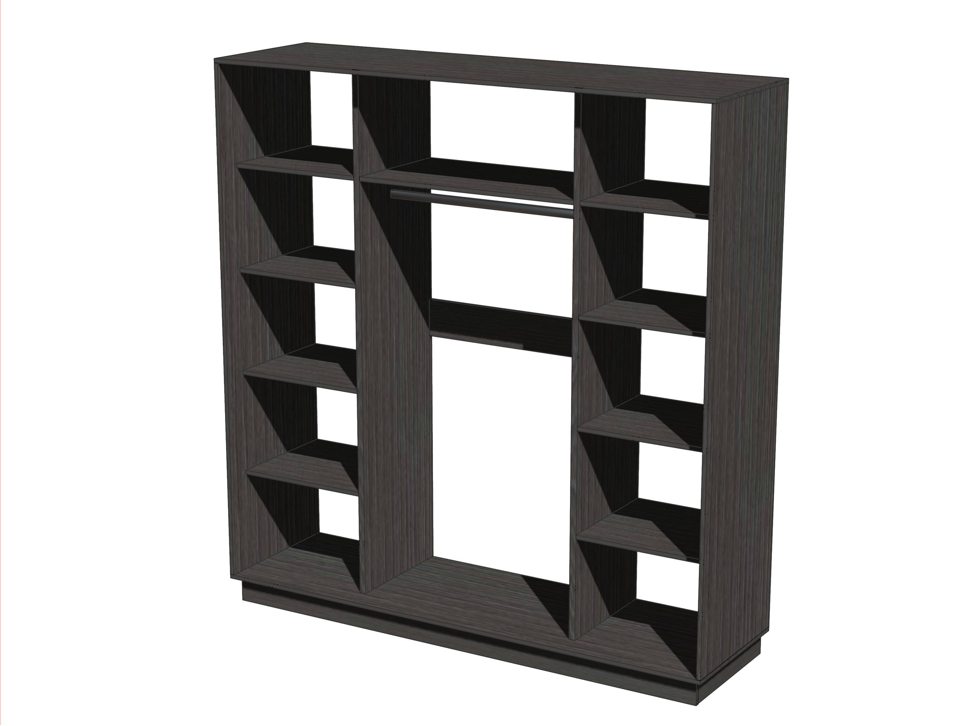 Шкаф-купе "Лайндор" Корпус к шкафу-купе 3-х дверн. 2100 анкор темный