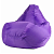 Кресло-Мешок "Груша" Real (120*80) съемный чехол (фиолетовый) НЕЙЛОН
