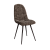 Стул Лувер  Nella 075 шоколад (Без каркаса  №2) (Под заказ)