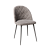 Стул Грета  Nova 610 Велюр темно-серый (Без каркаса  №1) (Под заказ)